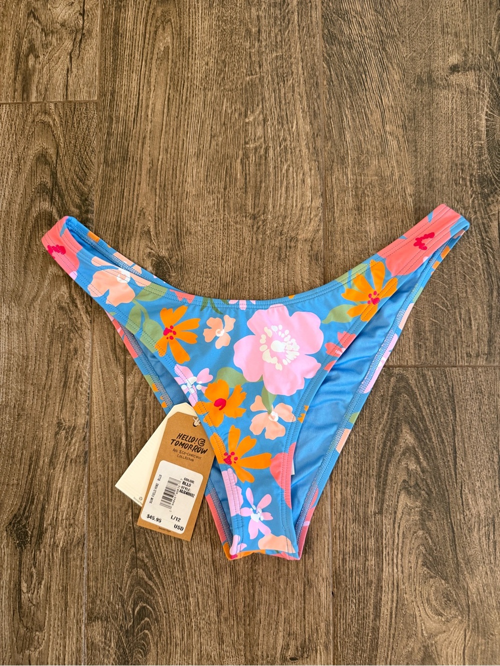 NWT Billabong Floral Bikini Bottom